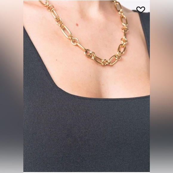 VINCE Black Ribbed Square-Neck Tank Top - Picture 4 of 10